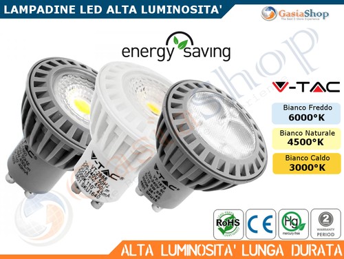 Lampadina led tac gu10 mr16 - lampadina,