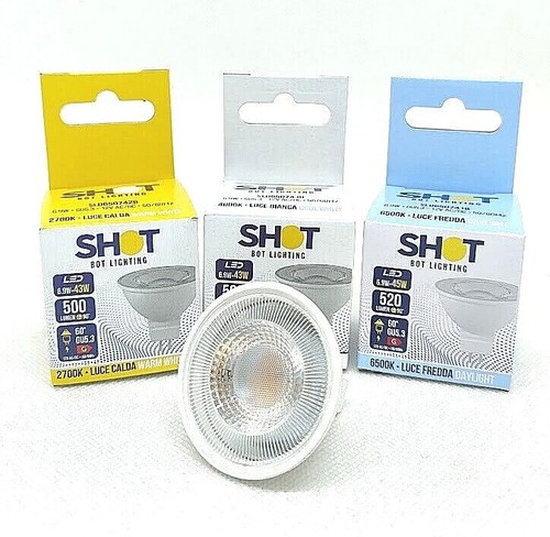 Lampadina led gu5 - gu5.3, 6,9w