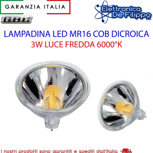 Lampadina led mr16 cob - lampadina,