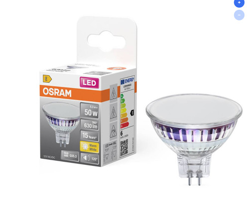 Lampadina led mr16 50w 120 - mr16,