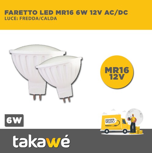 Lampadina faretto led mr16 - faretto,