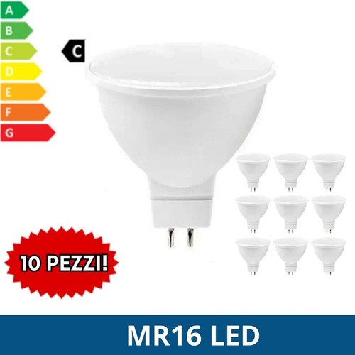 Lampadine mr16 gu5 led - 10, gu5.3